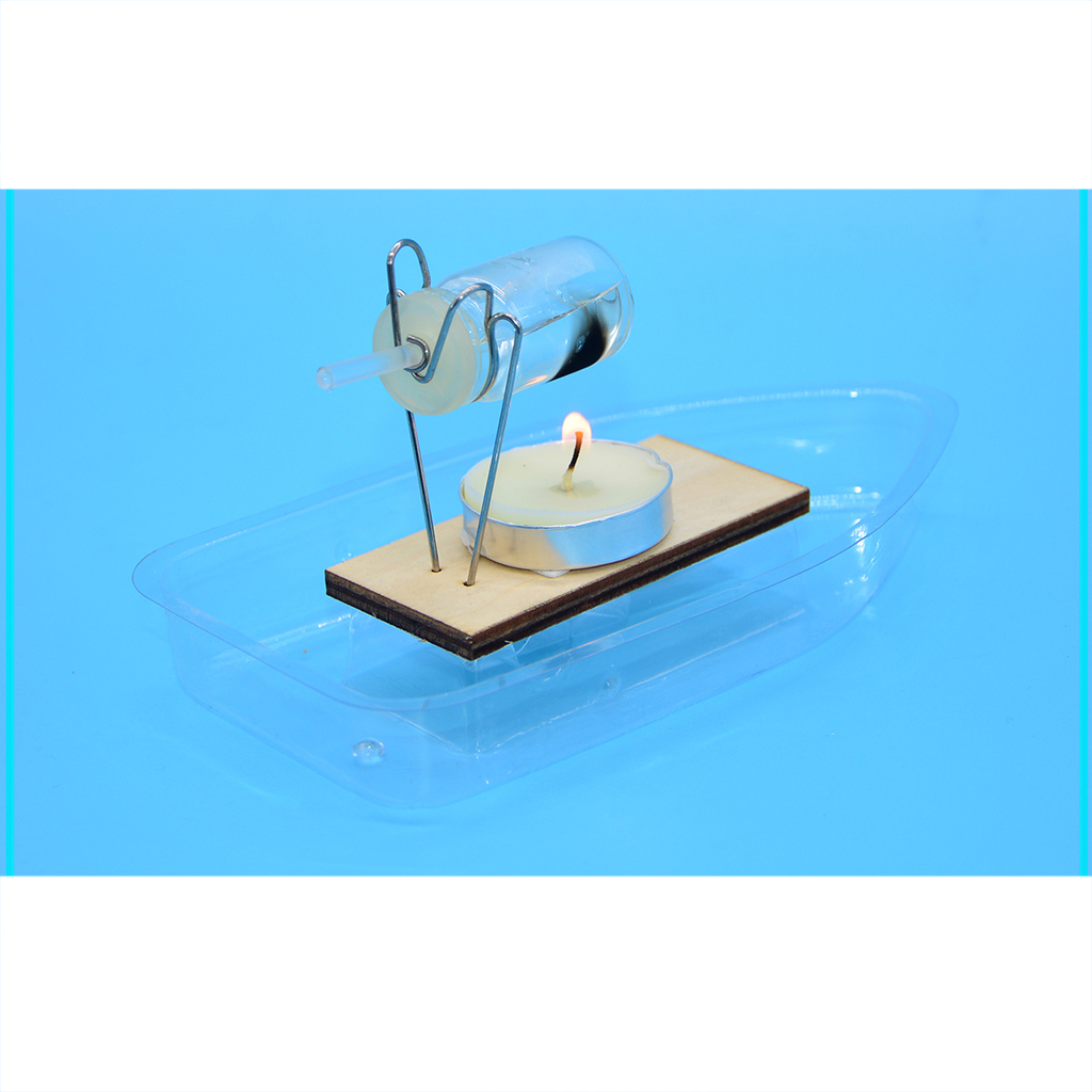 Science Project Kit - Educational DIY Steamboat Model Kit, Junior