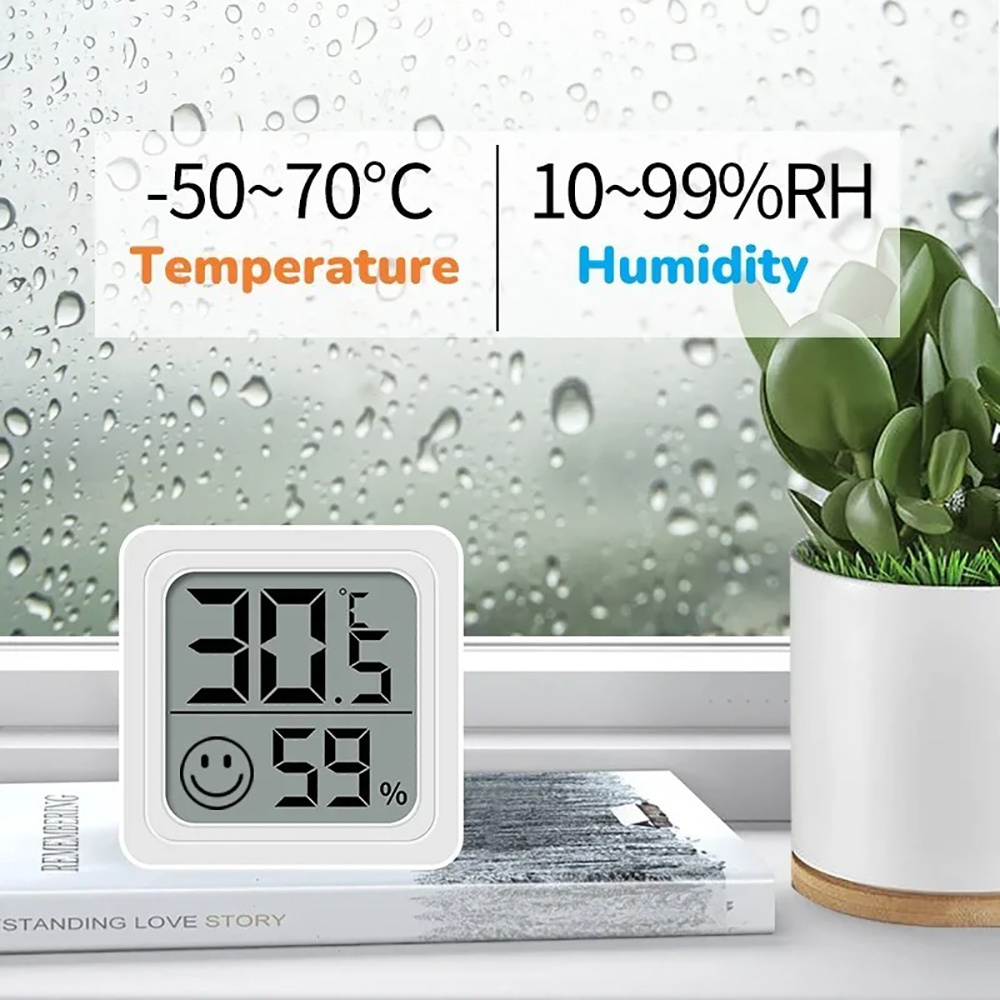 Portable LCD Digital Thermomet – обзор и цена Weather Station Indoor