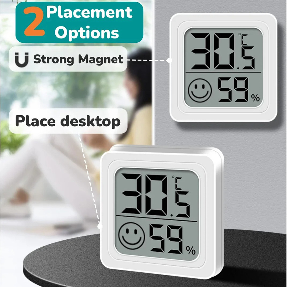 Portable LCD Digital Thermomet – обзор и цена Weather Station Indoor