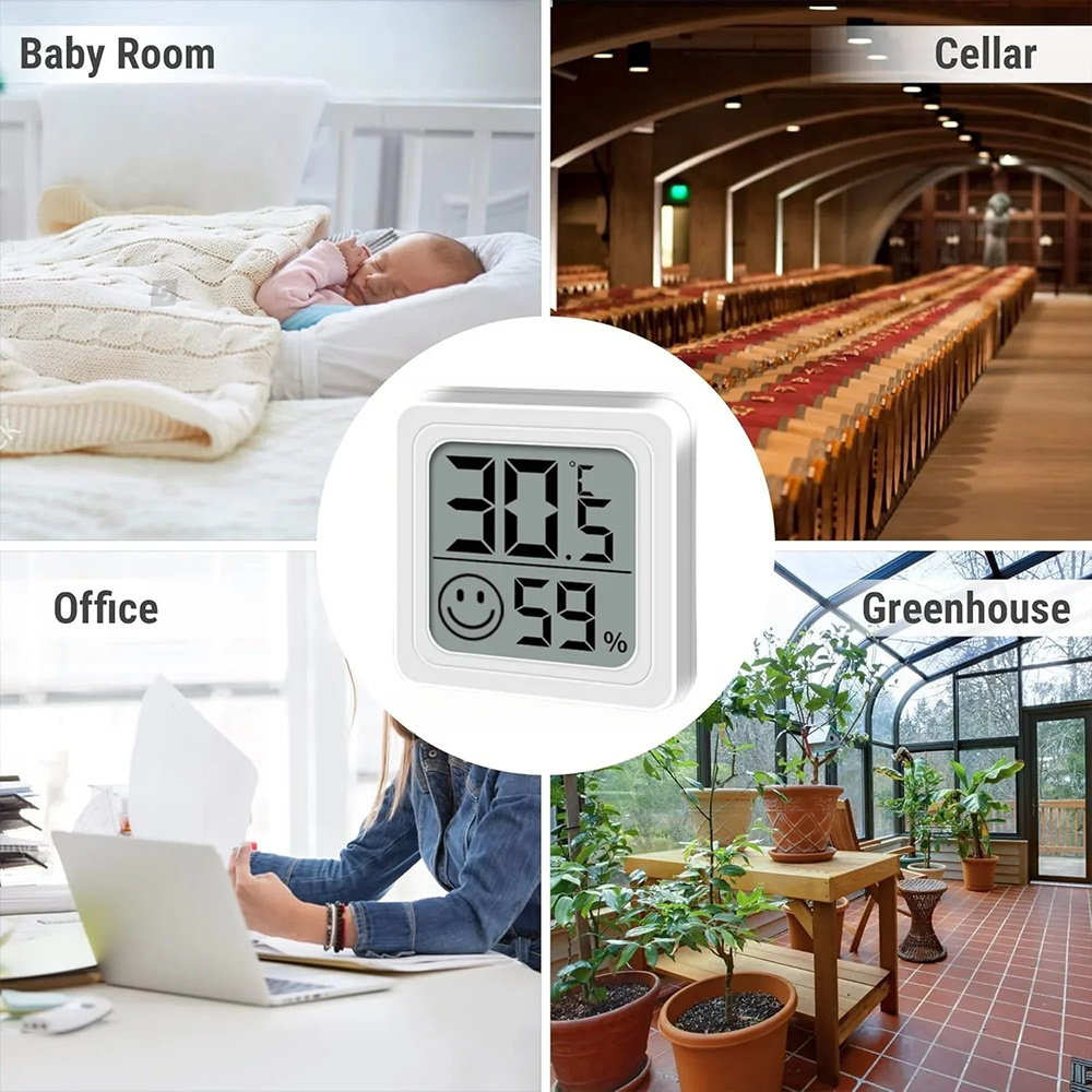 Portable LCD Digital Thermomet – обзор и цена Weather Station Indoor