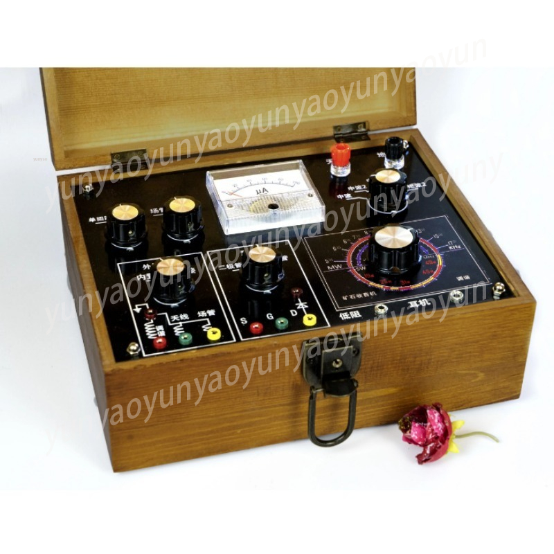 Crystal Radio DIY Kit, Medium  – обзор и цена Science Hobbyist