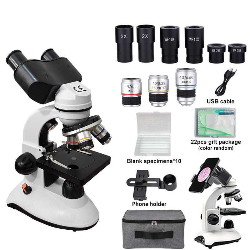 Binocular Compound Microscope  – обзор и цена Microscope Compound 40X
