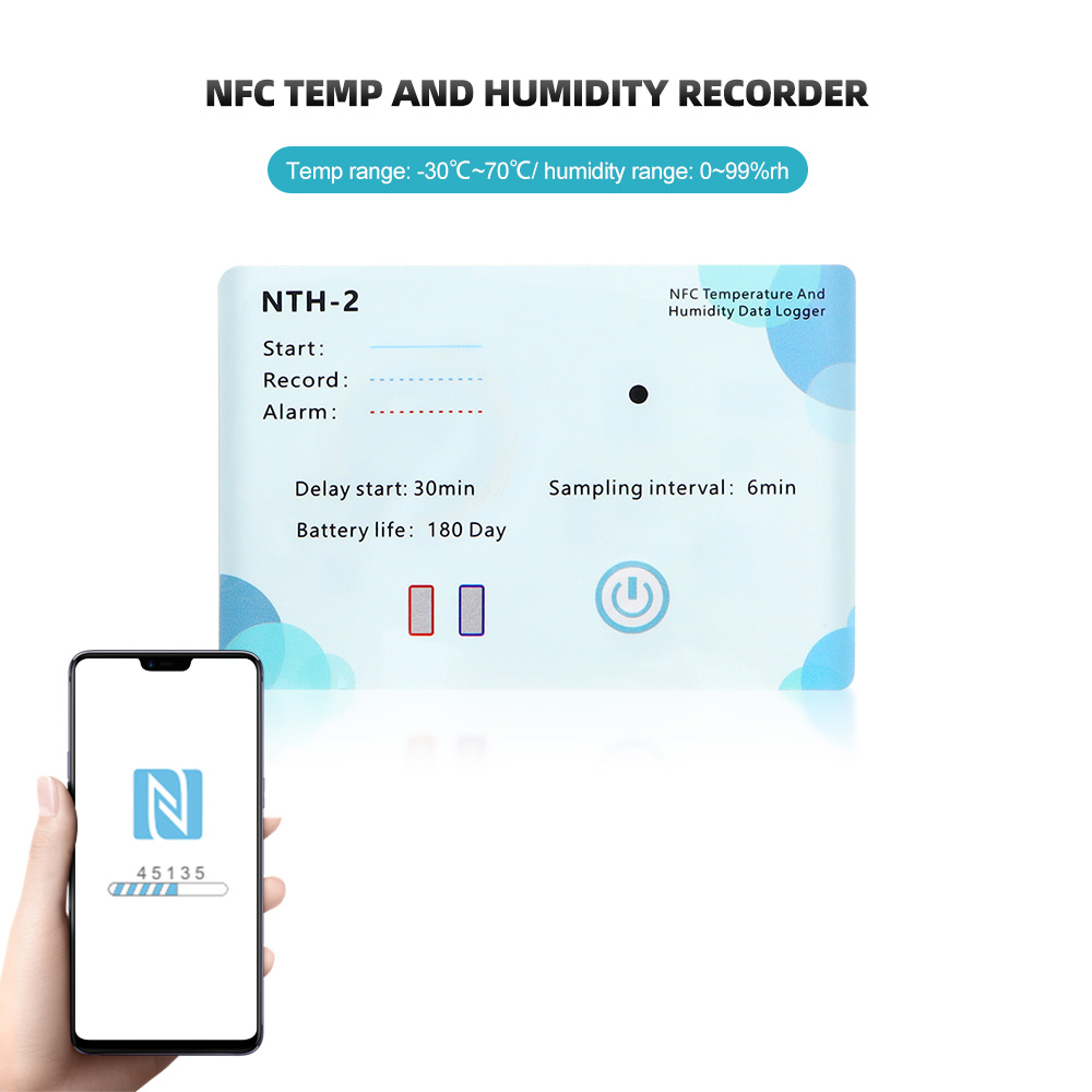 NFC Induction Temperature Logg – обзор и цена Weather Station Indoor
