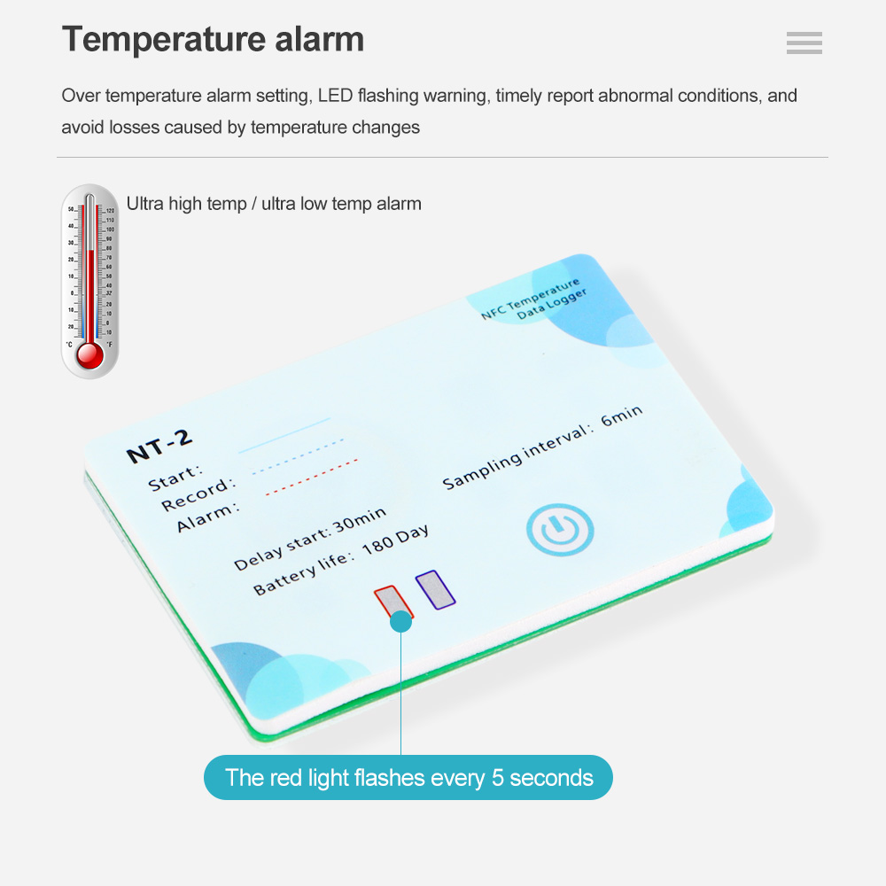 NFC Induction Temperature Logg – обзор и цена Weather Station Indoor