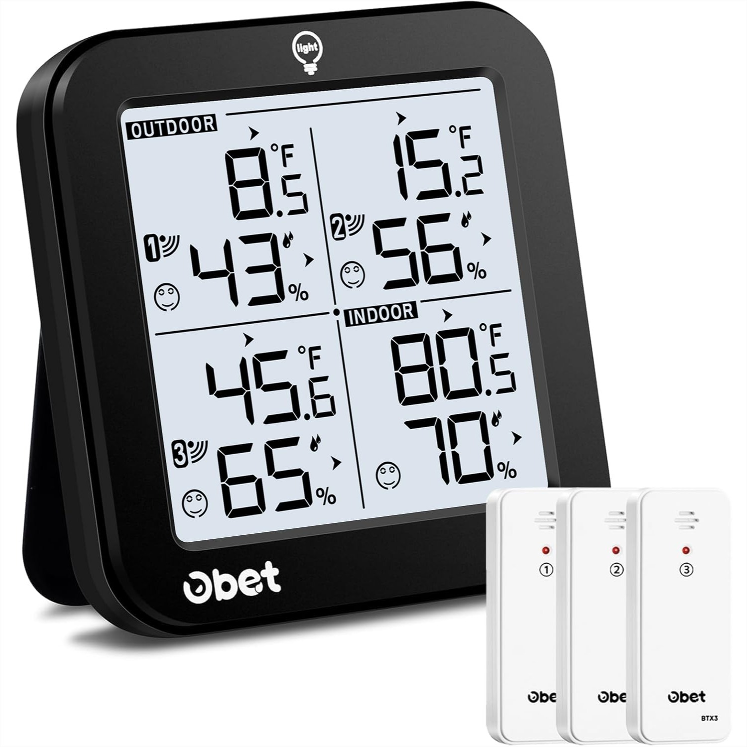 Wireless Weather Station with  – обзор и цена Weather Station Indoor