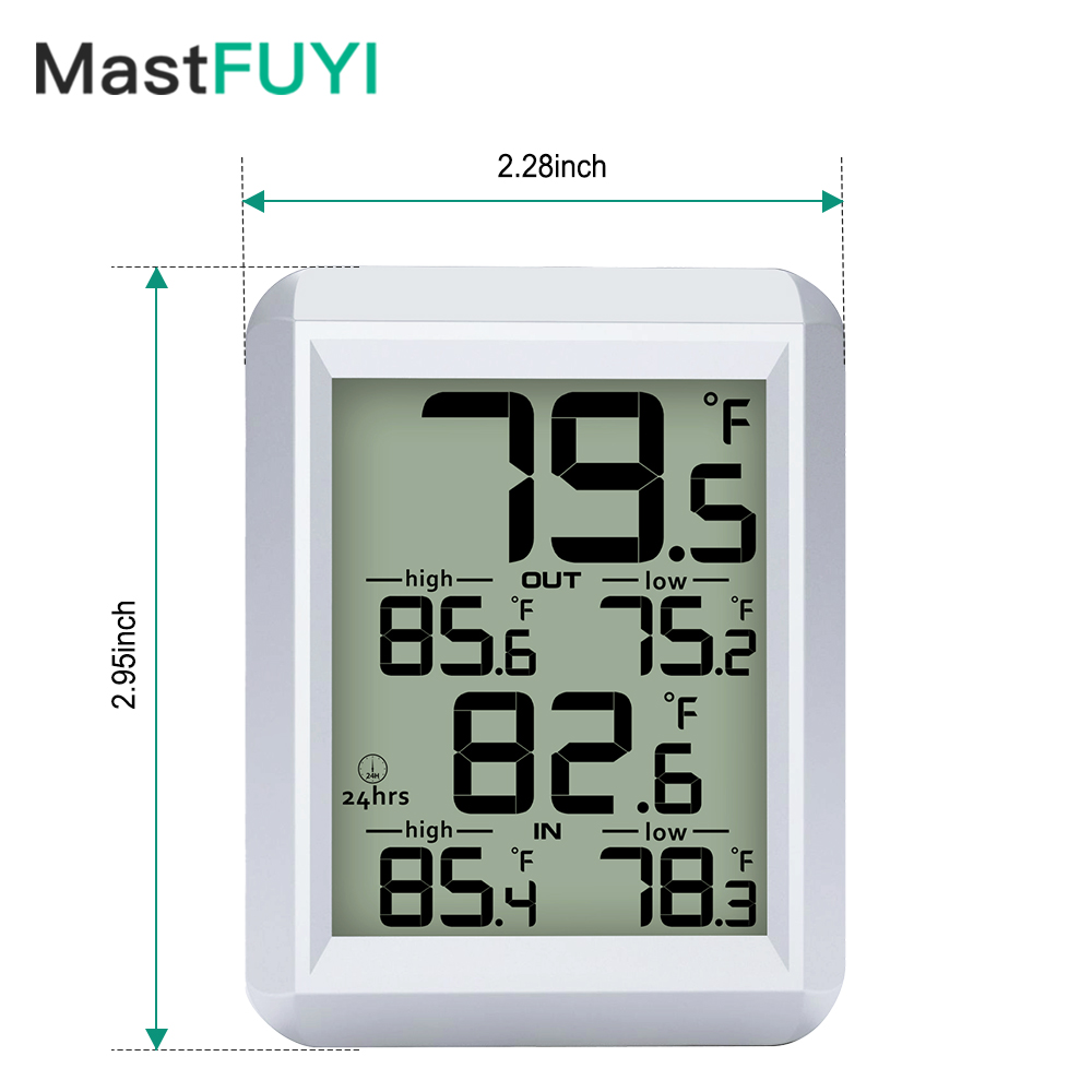 MASTFUYI Digital Thermometer I – обзор и цена Weather Station Indoor