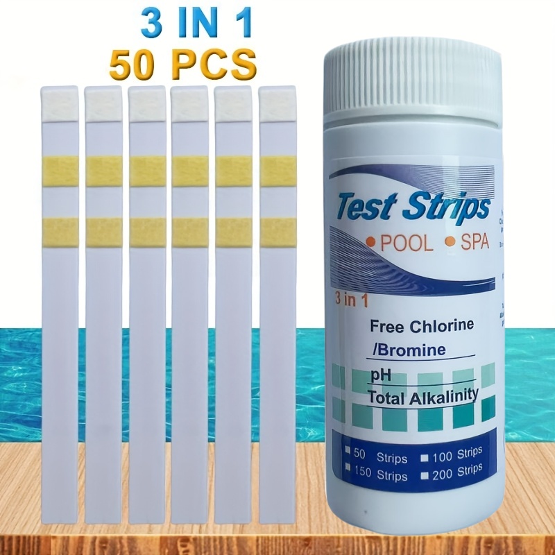 Chlorine PH Test Strips SPA Sw – обзор и цена Water Testing Kit