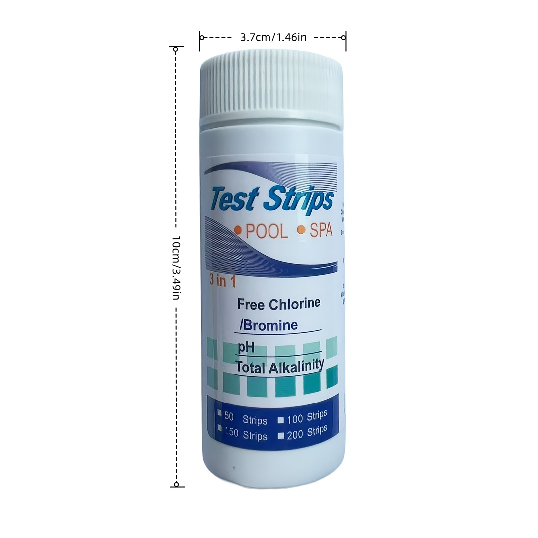 Chlorine PH Test Strips SPA Sw – обзор и цена Water Testing Kit