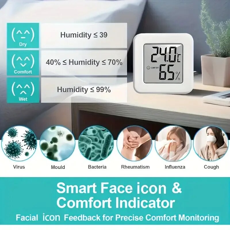 Digital Hygrometer Thermometer – обзор и цена Weather Station Indoor
