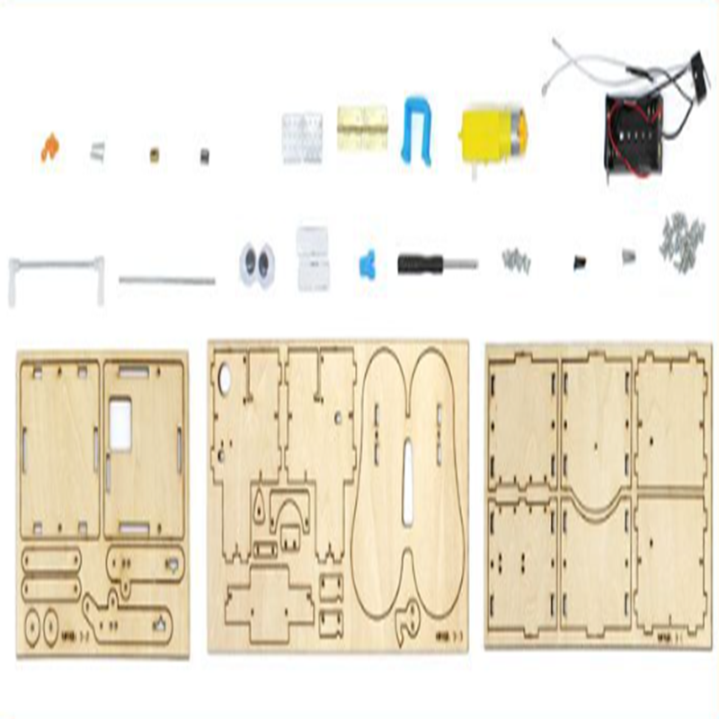 Wooden Assemble DIY Robot Eati – обзор и цена Science Project Kit