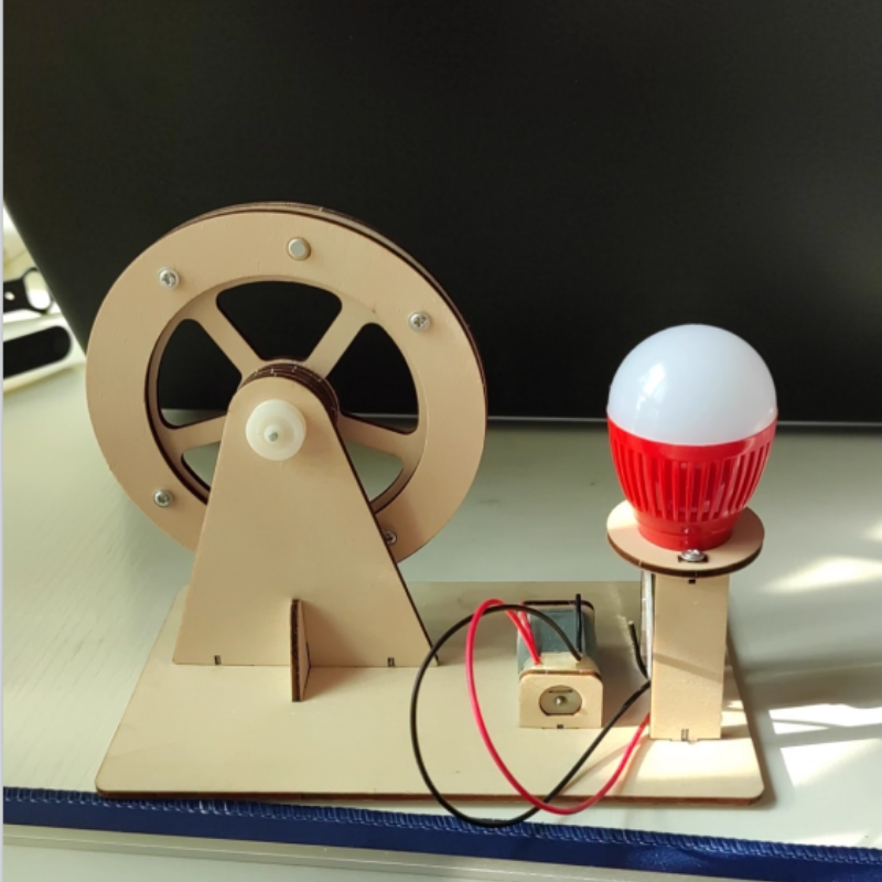 Mini DIY Hand Crank Generator  – обзор и цена Science Project Kit