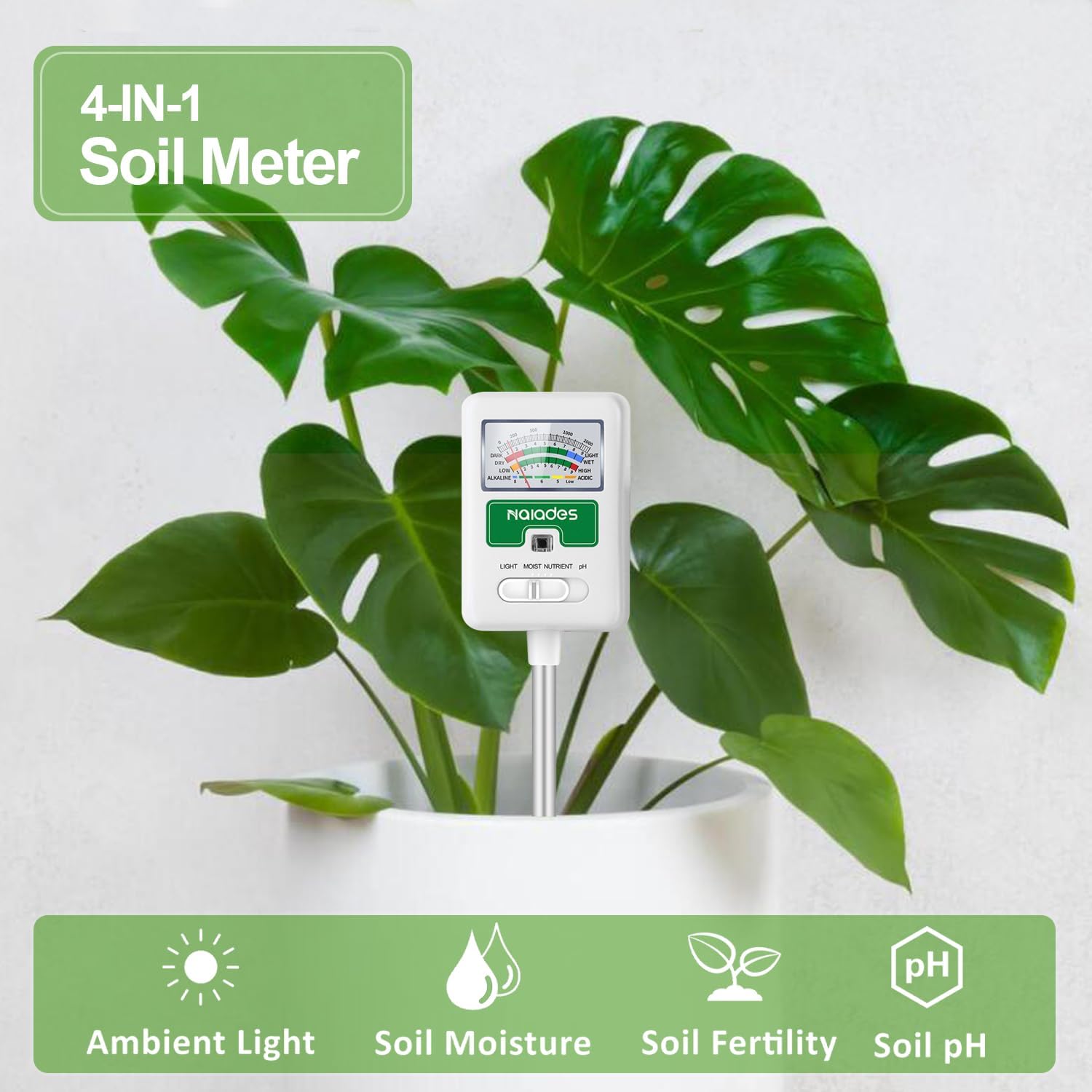 Soil Moisture Meter for Plants – обзор и цена Water Testing Kit