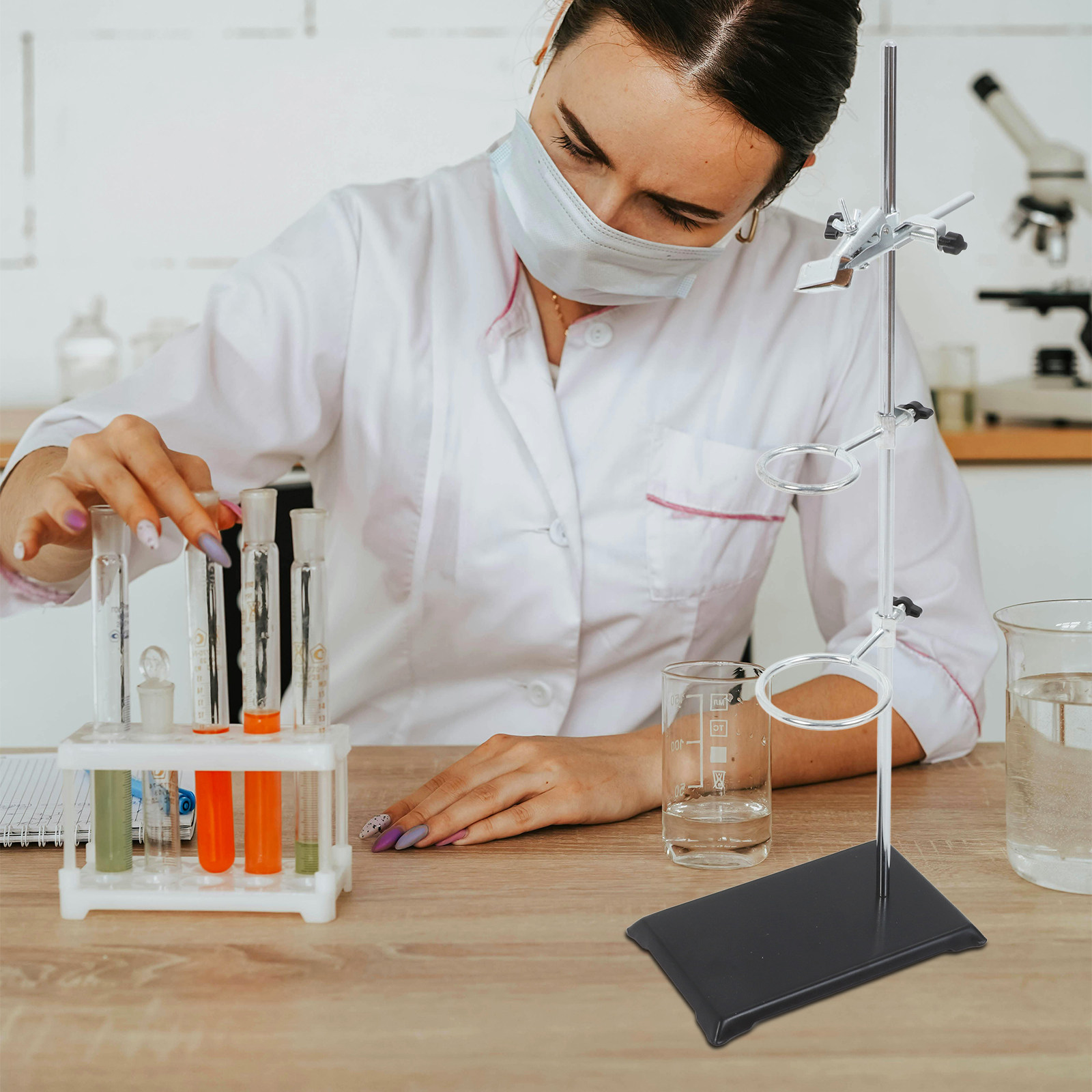 Lab Support Stand with Metal R – обзор и цена Science Experiment