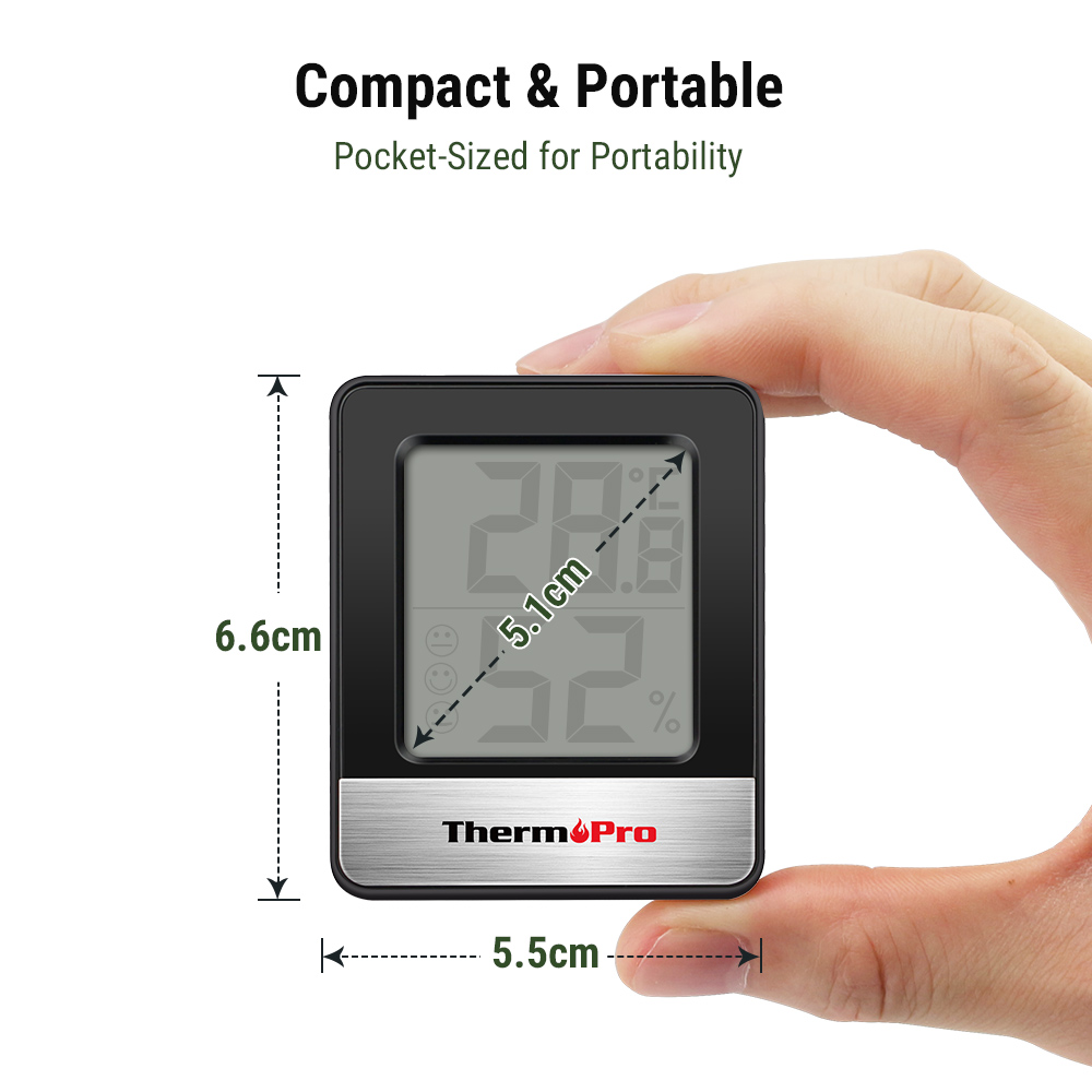 ThermoPro TP49 Mini Weather St – обзор и цена Weather Station Indoor