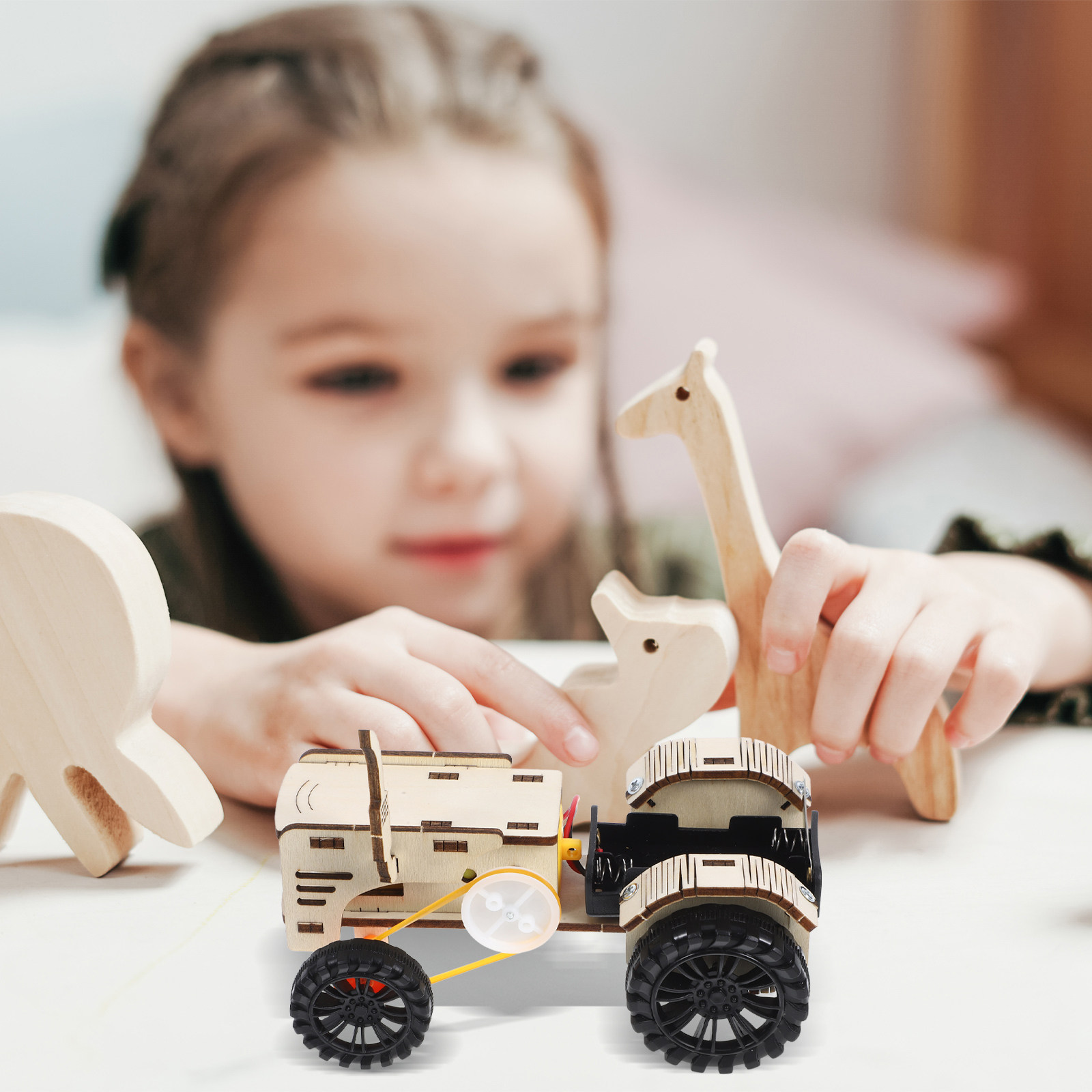 1Set DIY Tractor Science Exper – обзор и цена Science Project