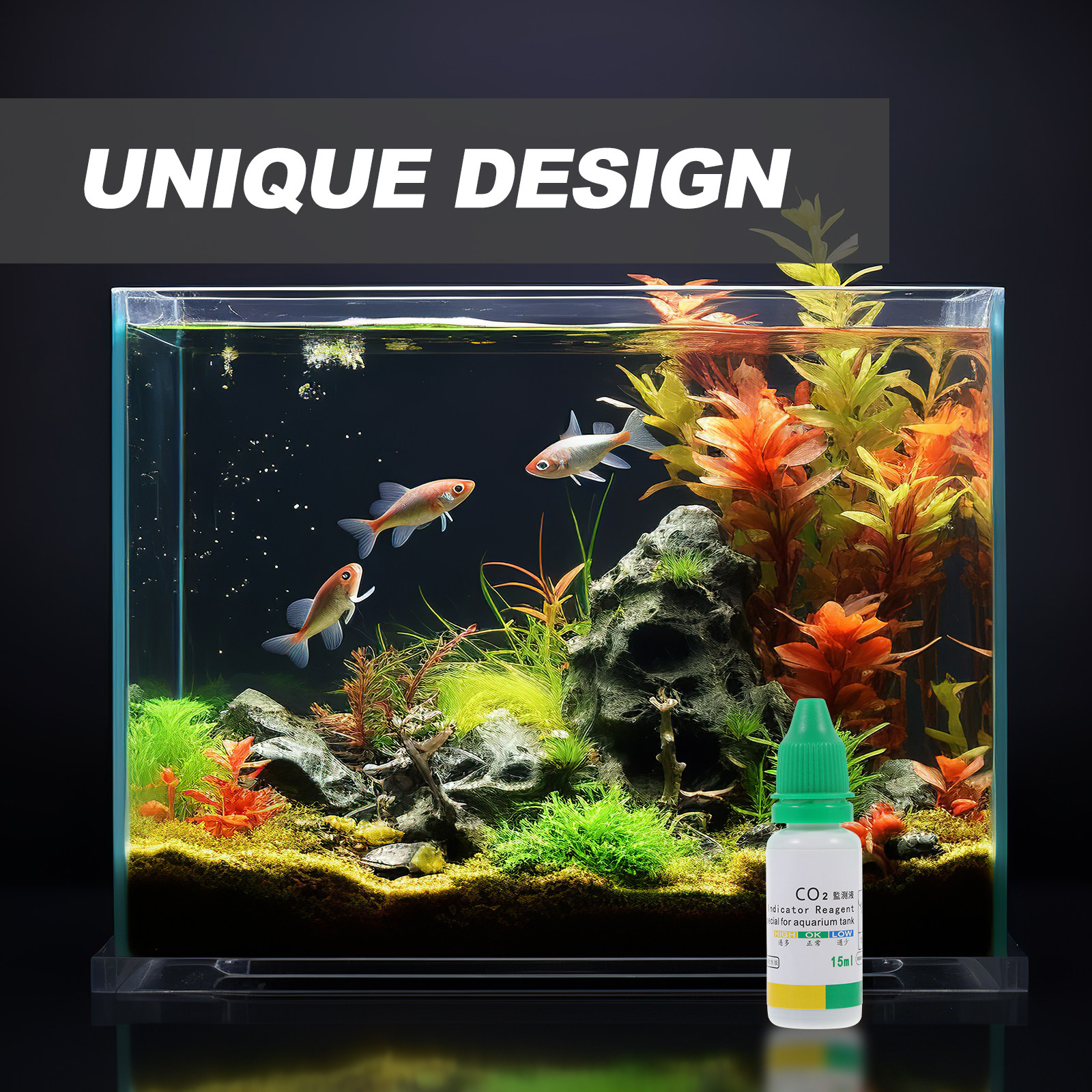 Co2 Fish Tank Test Indicator S – обзор и цена Water Testing Kit
