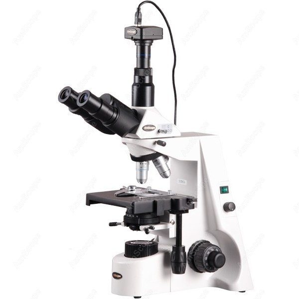 AmScope 40X-2500X Infinity Koh – обзор и цена Microscope Compound 40X