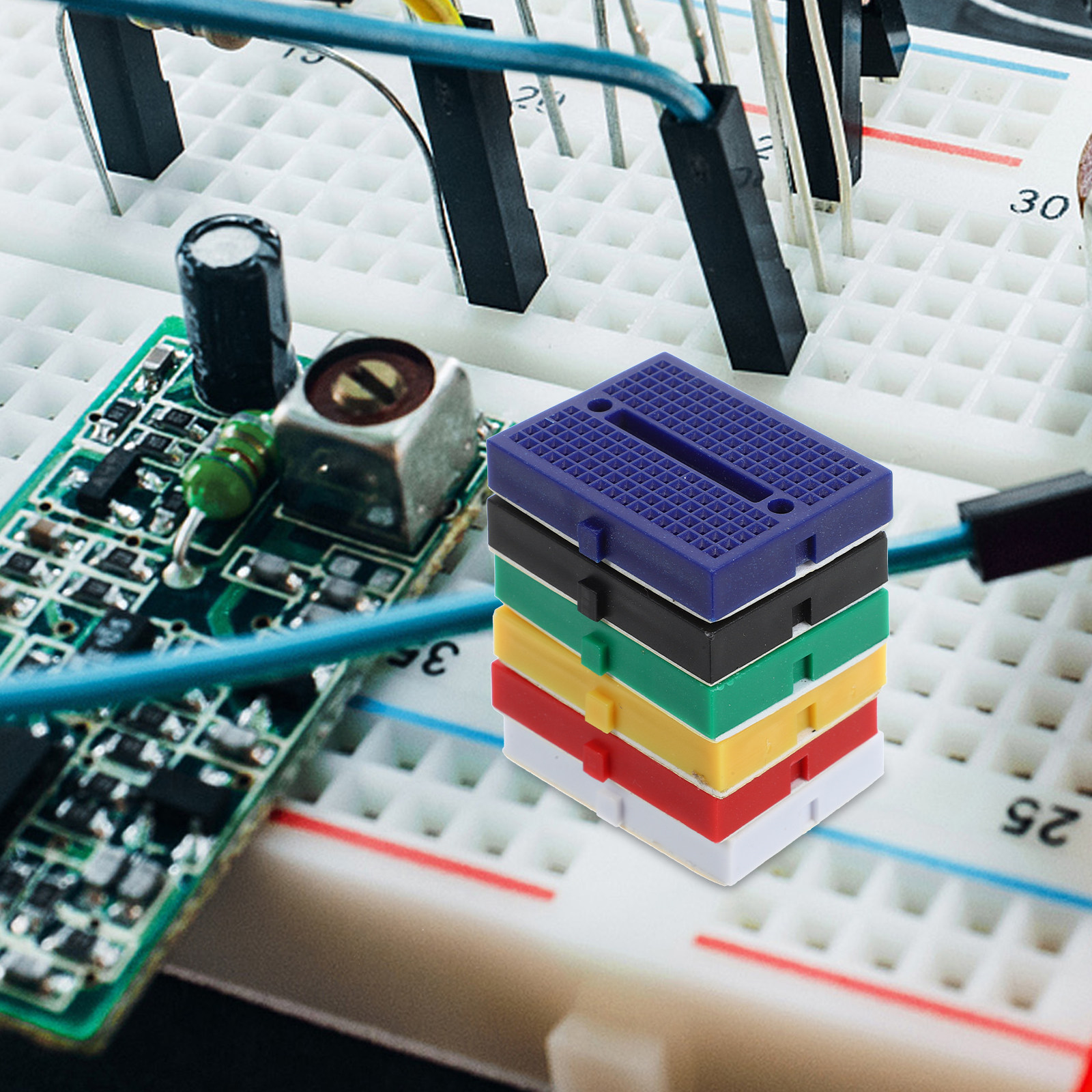 6Pcs Mini Breadboards Small So – обзор и цена Science Project