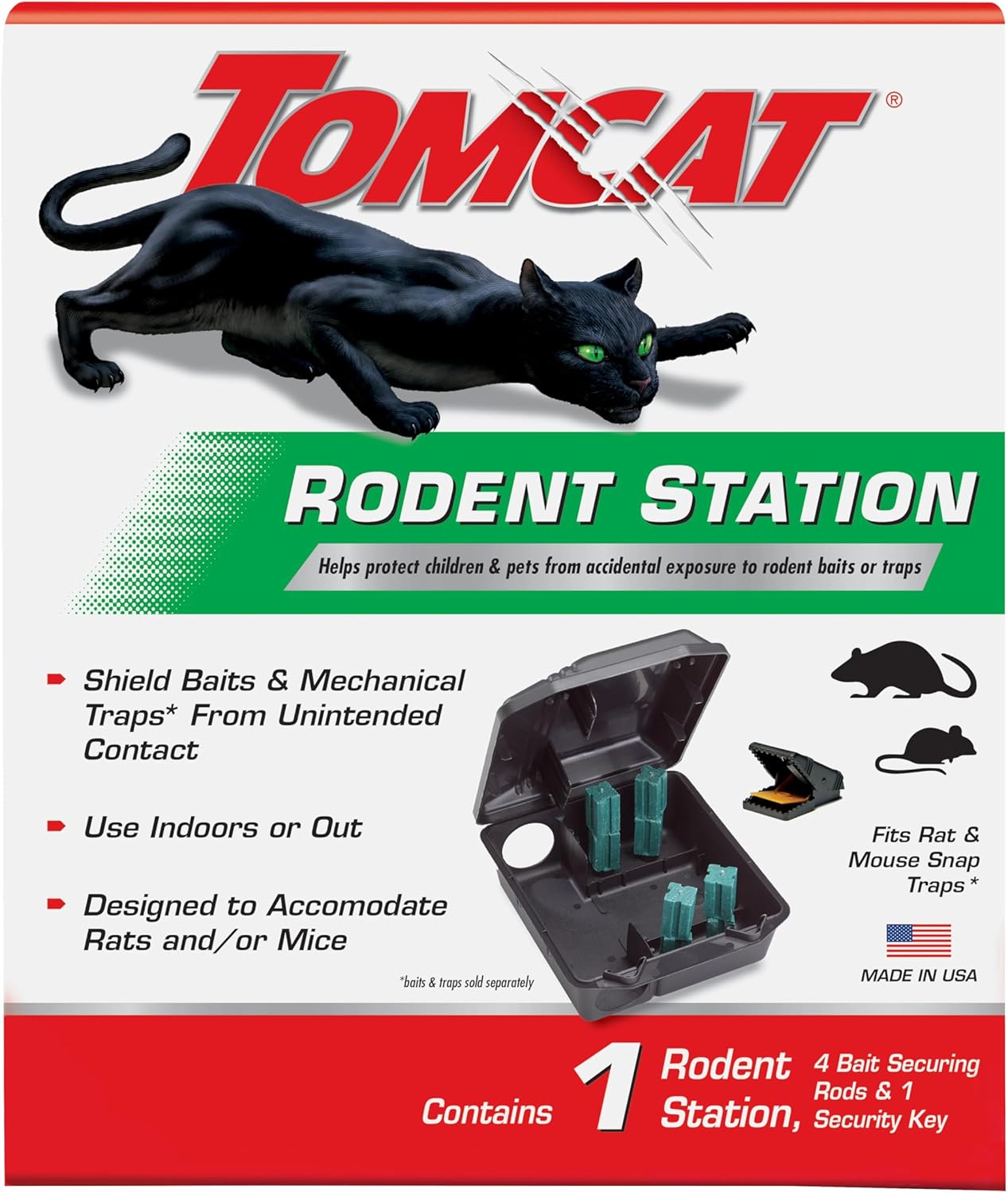 Rodent Station with 4 Bait-Sec – обзор и цена Weather Station Indoor