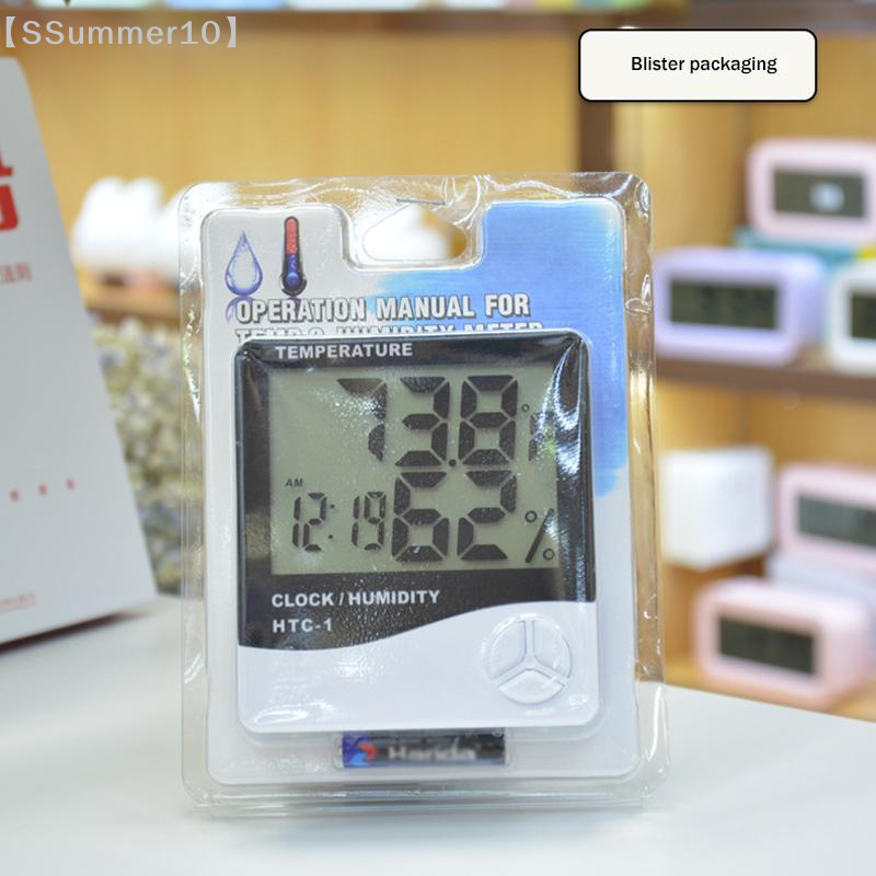 【SSummer10】LCD Digital Tempera – обзор и цена Weather Station Indoor