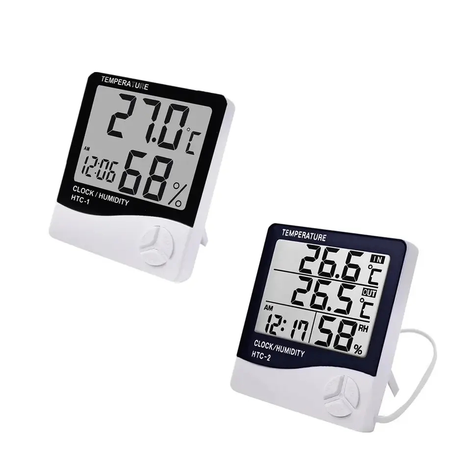 Indoor LCD Digital Thermometer – обзор и цена Weather Station Indoor