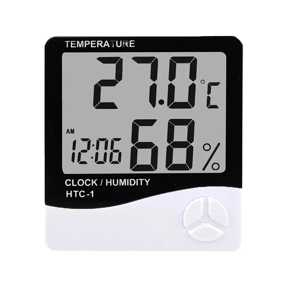 Indoor LCD Digital Thermometer – обзор и цена Weather Station Indoor