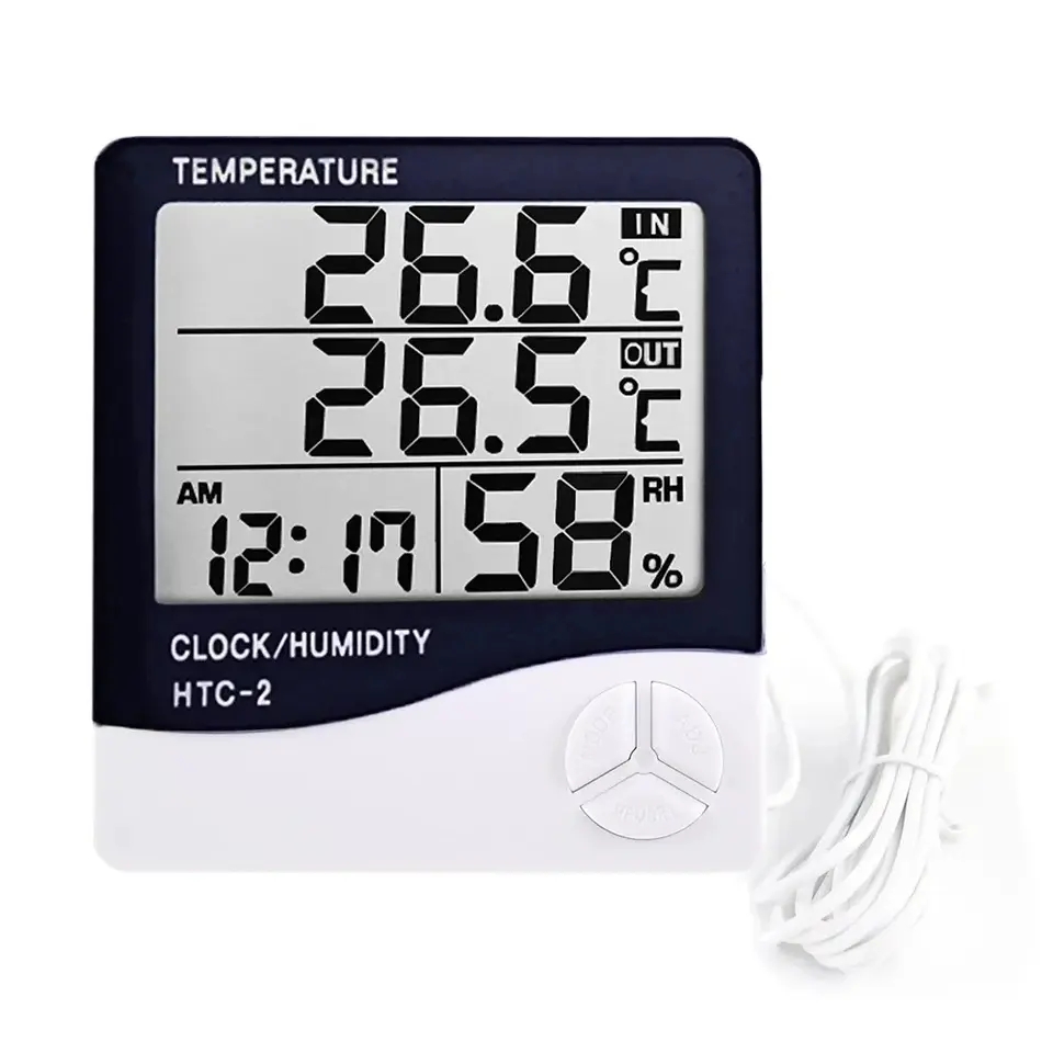 Indoor LCD Digital Thermometer – обзор и цена Weather Station Indoor