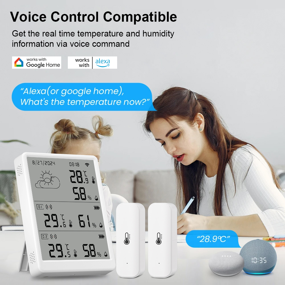 SMATRUL Tuya WiFi High Precisi – обзор и цена Weather Station Indoor