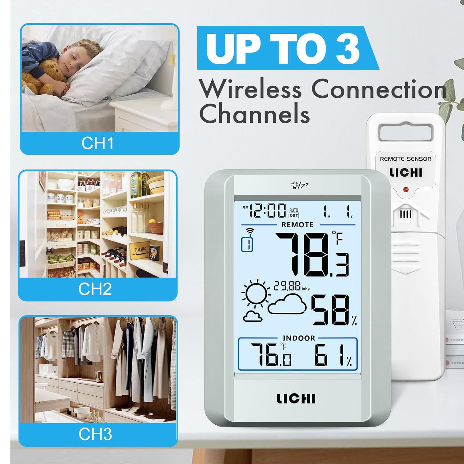 Wireless Weather Station Indoo – обзор и цена Weather Station Indoor