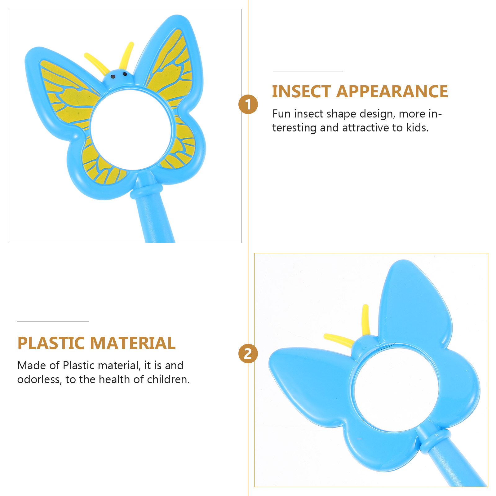3Pcs Plastic Kids Magnifying G – обзор и цена Science Toys