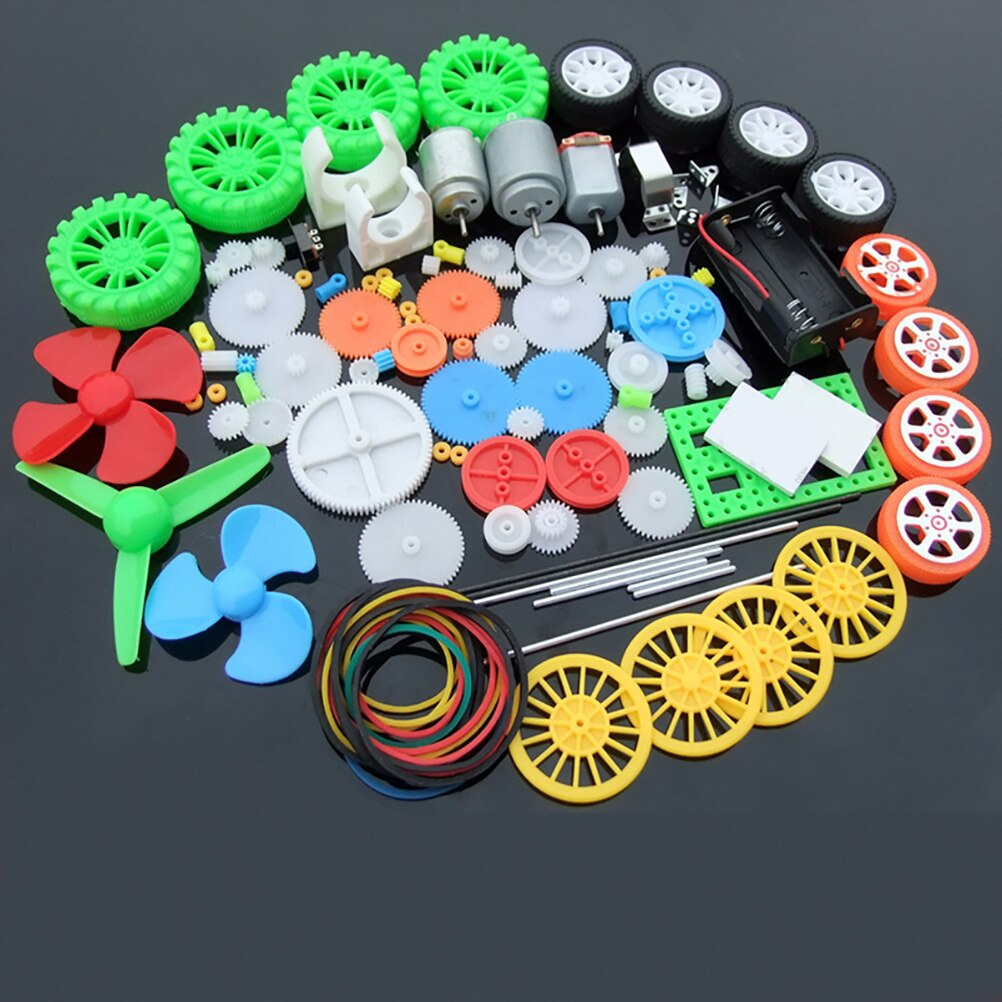 112pcs DC Motor Kit Electric M – обзор и цена Science Project Kit