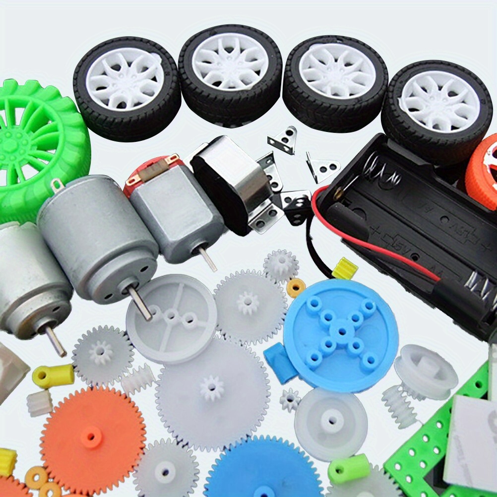 112pcs DC Motor Kit Electric M – обзор и цена Science Project Kit