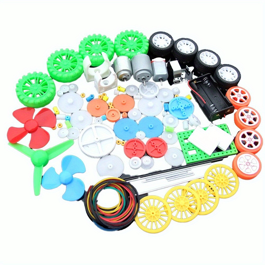 112pcs DC Motor Kit Electric M – обзор и цена Science Project Kit