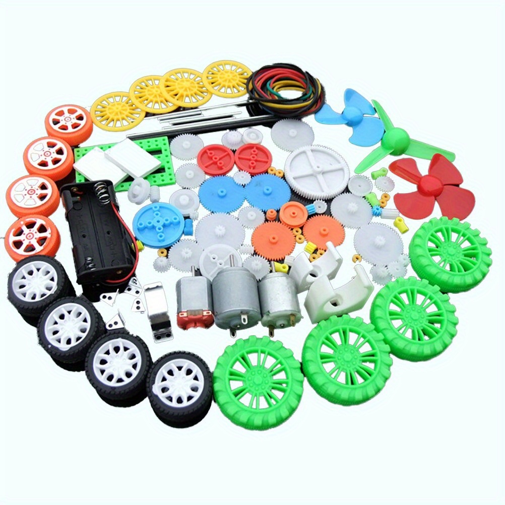 112pcs DC Motor Kit Electric M – обзор и цена Science Project Kit