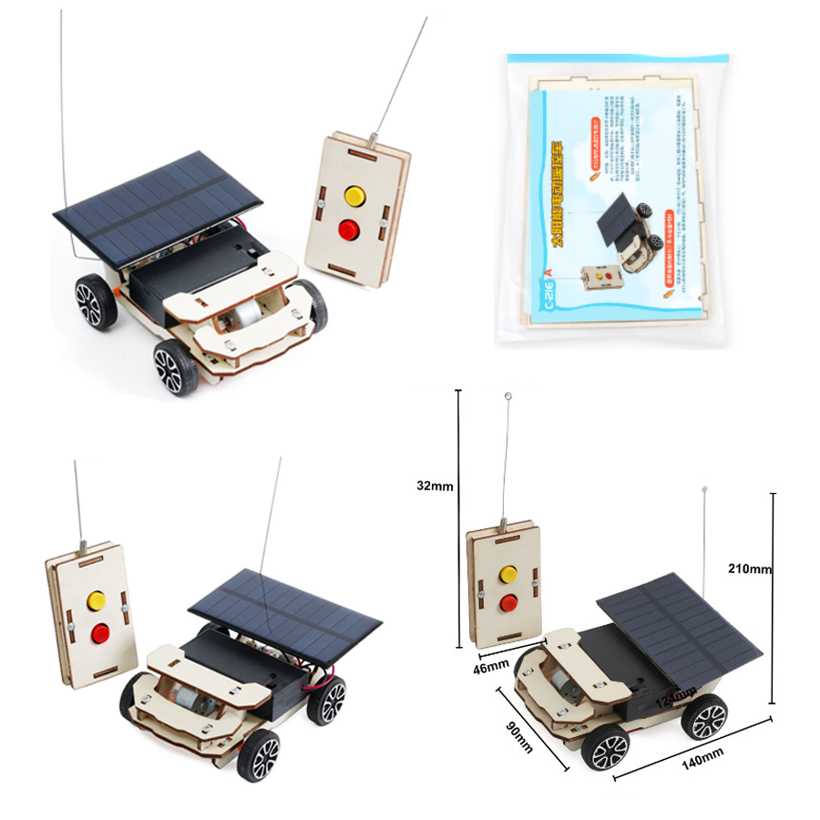 DIY Remote Solar Car Model Tec – обзор и цена Science Project Kit